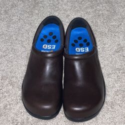 Timberland Safety Slide-on Brown Womens 8