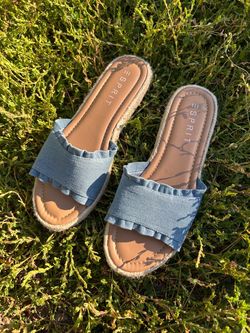 Woman’s new sandals