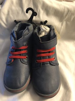 New Faded Glory Boys Blue toddler shoes size 9