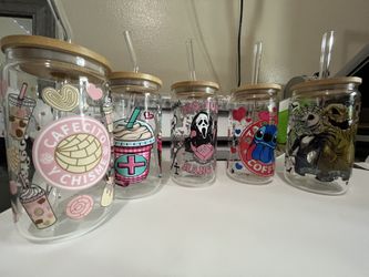 Valentines Glass Cups