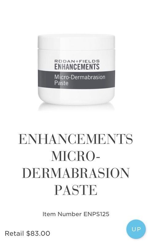 Rodan & Fields Enhancements Micro Dermabrasion Paste