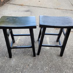 Two Counter height Stools