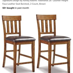 Ashley Furniture Upholstery Bar Stools 