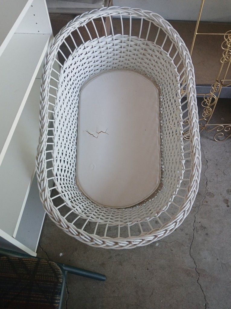 Wicker Bassinet