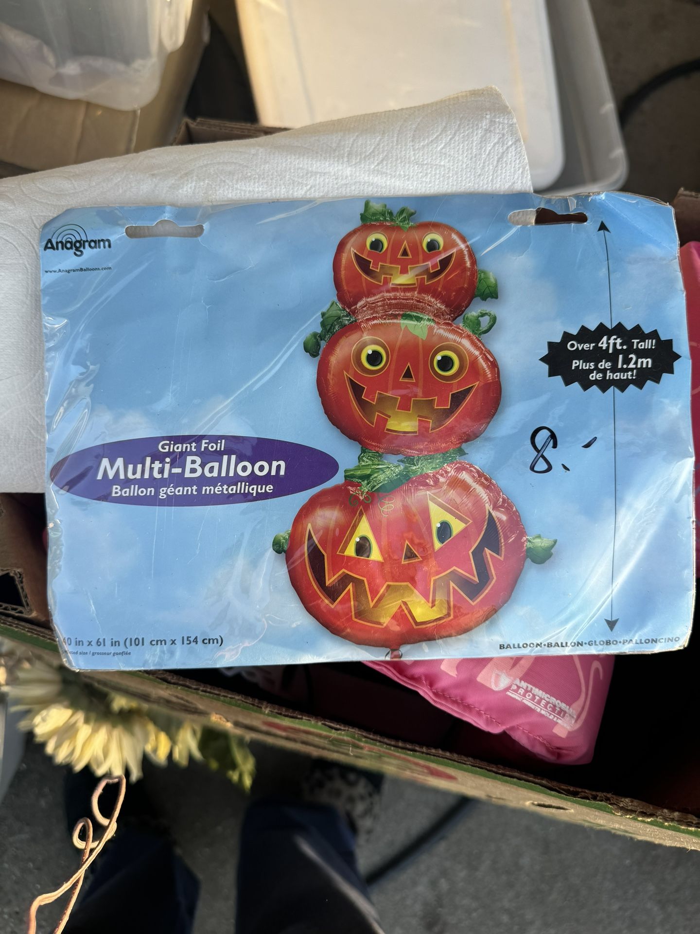 Giant Foil Multi-Balloon Ballon géant métallique