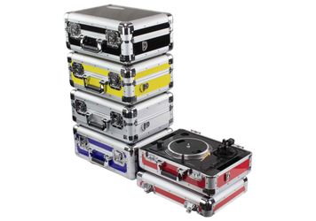Odyssey KRP7 KROM Series Carrying Case for Reloop RP-7 - Red, Yellow, Blue, Black and Silver Finishes