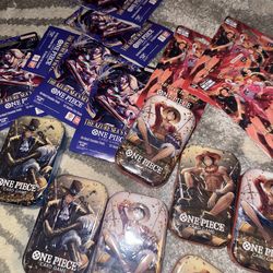 One piece trading cards op13 op14 eb03