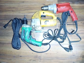 Milwaukee metabo DeWalt power tools $125