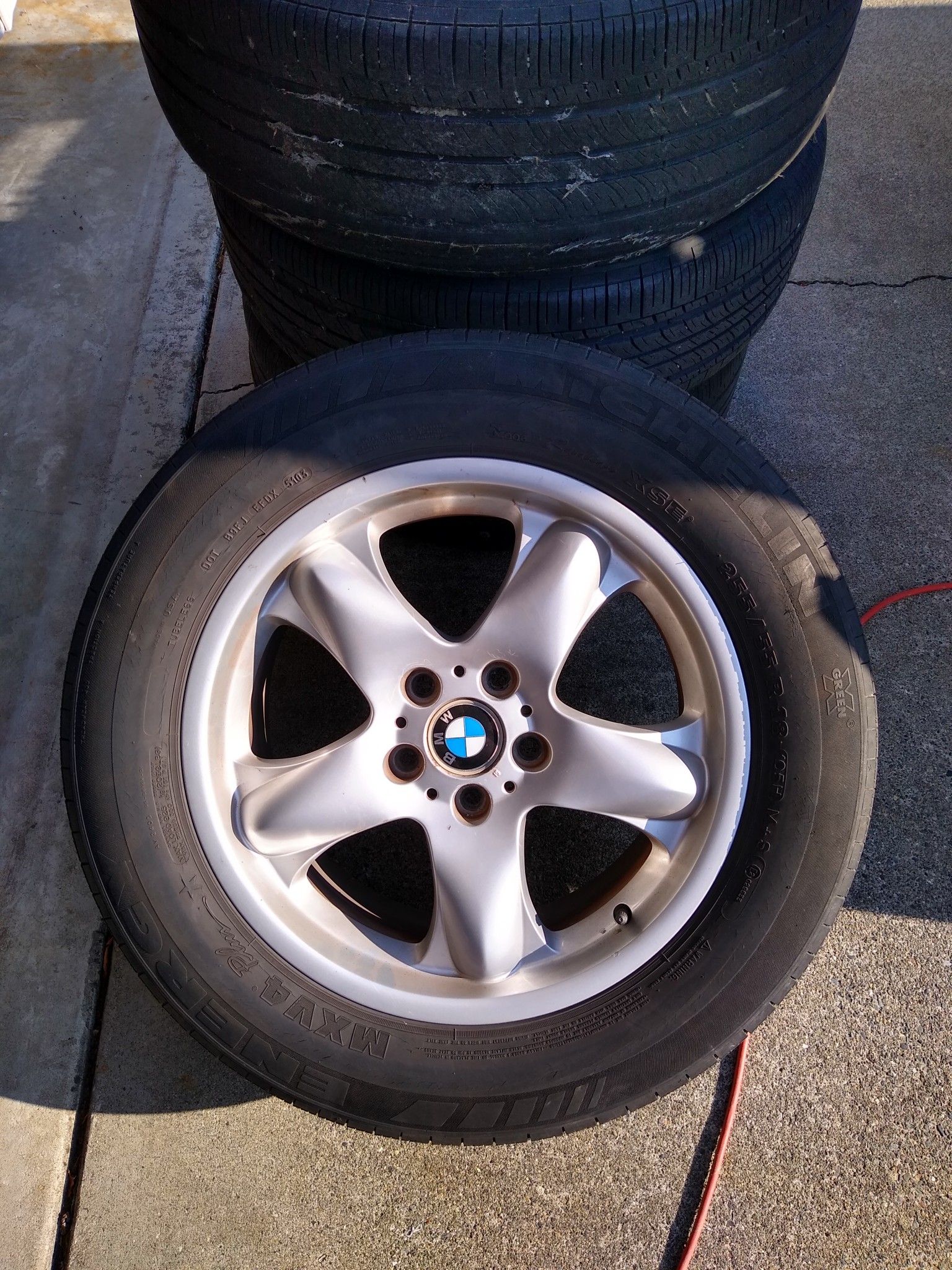 BMW X5 rims and tires