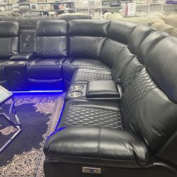 Power recliner Bluetooth speakers USB port