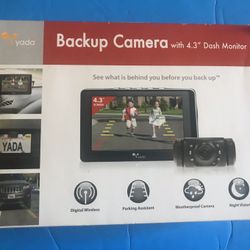 Brand new Yada Digital Wireless Backup Camera with 4.3" Dash Monitor
