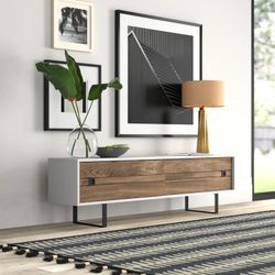 71” Media Console with Storage | Minimalistic + Sleek