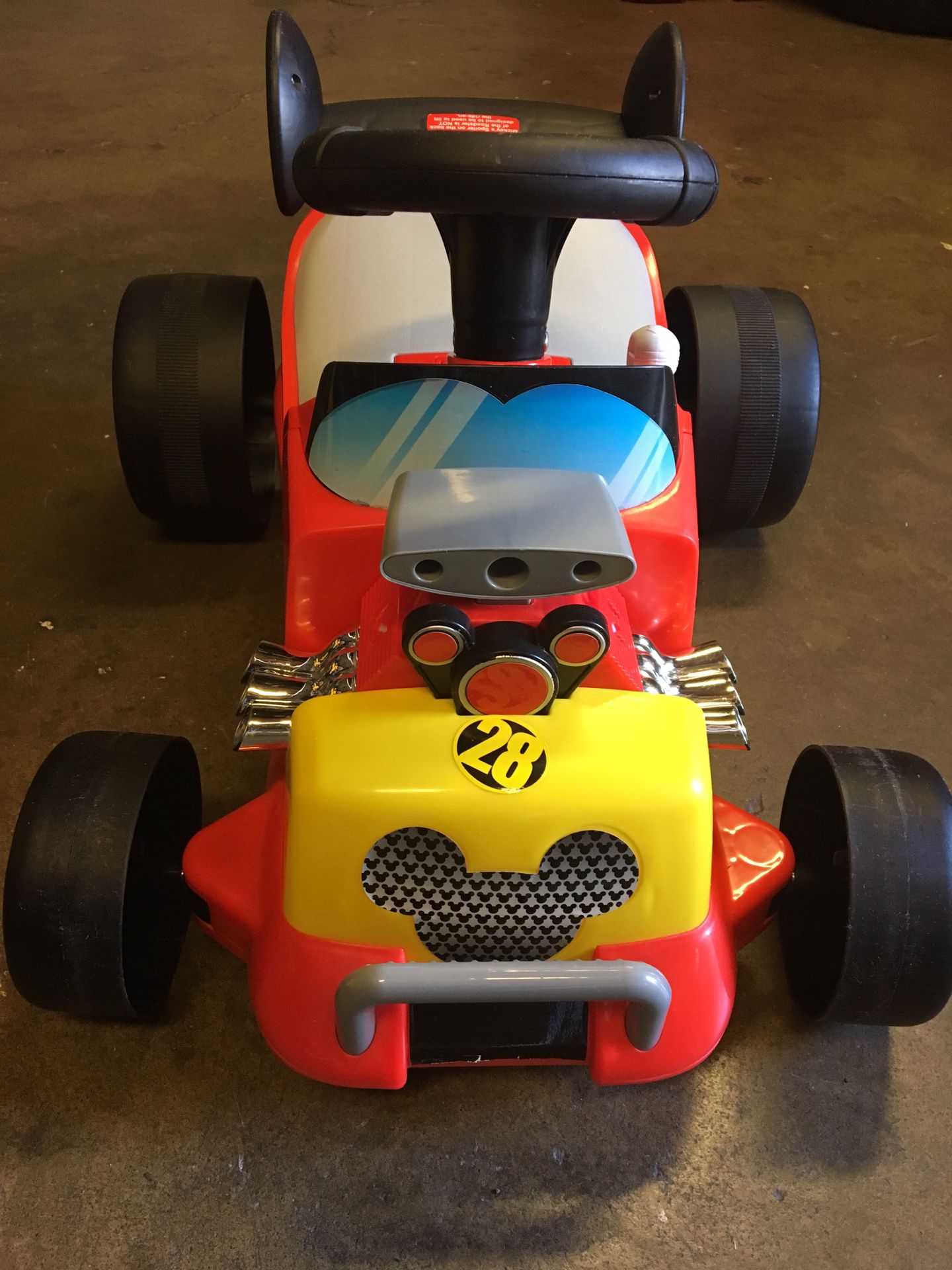 Mickey Mouse toddler Car
