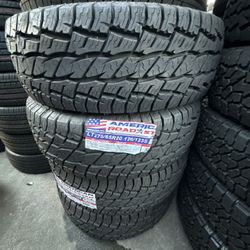 Lt275/65/20 American AT 4 New Tires Installed And Balanced