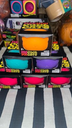 Nee Doh Cool Cats Squeeze Toys