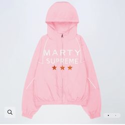 Marty Supreme Pink Jacket Size Medium
