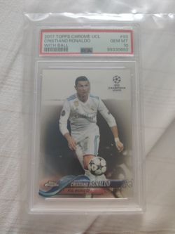 Cristiano Ronaldo Topps Chrome