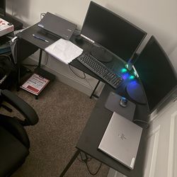 L Shape Gaming Desk