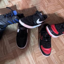 Tenis Nike Talla 3, Fila Talla 5, Tachones Adidas 4.5