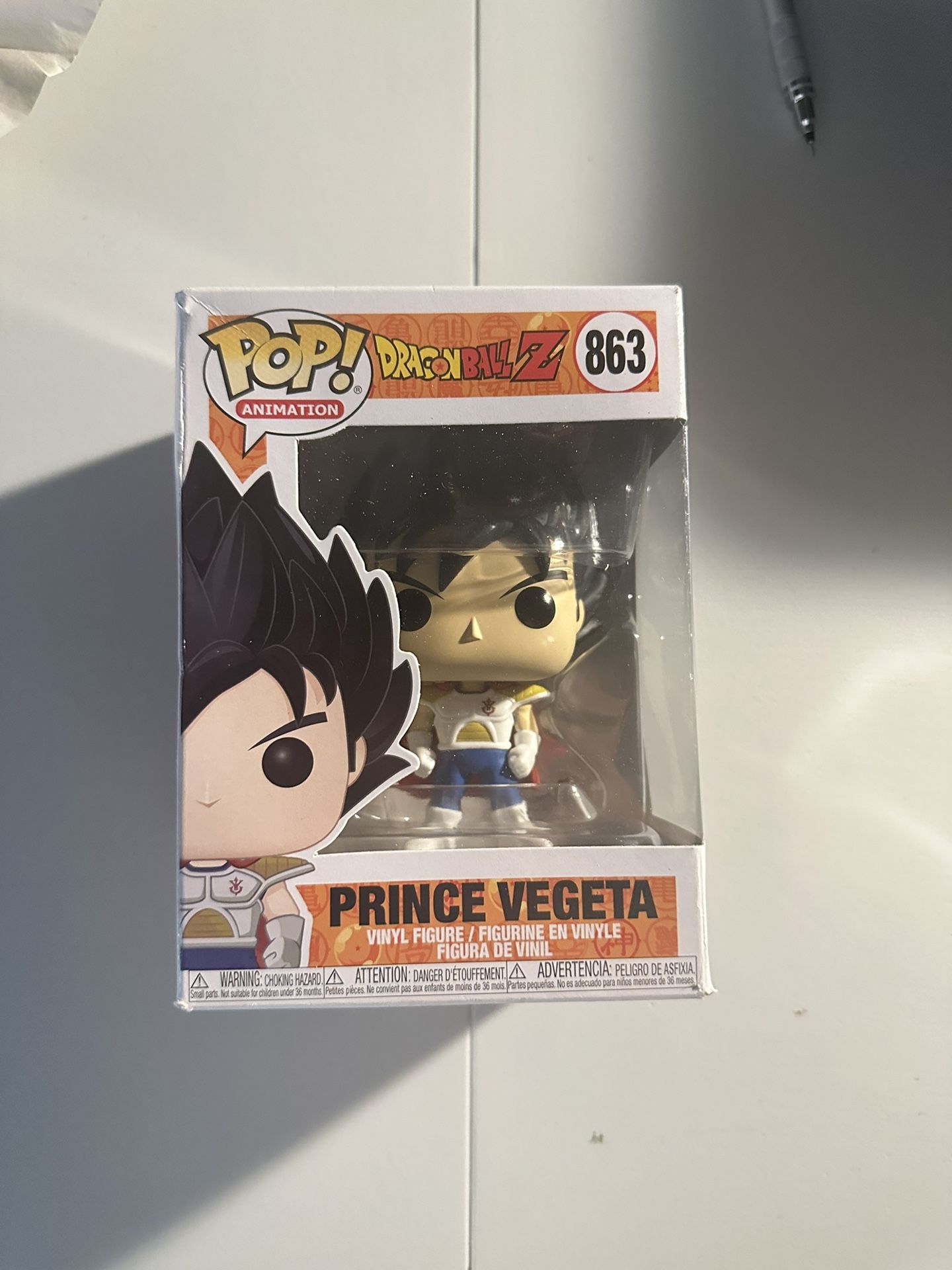 Funko Pop Prince Vegeta 863 - Dragonball Z