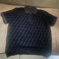 New Fendi Men Polo Shirt 