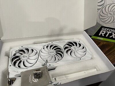 Asus ROG Strix Rtx 3090 24gb Rare White Edition In Excellent Condition $1000 Firm