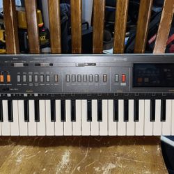 Vintage Casio MT-800 Casiotone 49-Key Synthesizer MIDI Keyboard W/ROM Pack Tested Working 