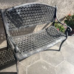 Patio Bench $150 Cast Aluminum Patio Furniture 