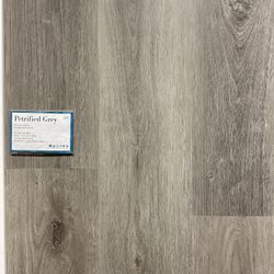Petrified Grey 9” Wide SPC Flooring