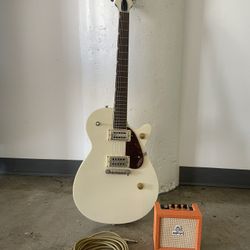 Gretsch Electric Guitar and Amp