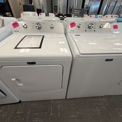 Maytag’s Washer And Electric Dryer $999