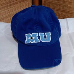 NEW MU  MONSTER UNIVERSITY BASEBALL CAP