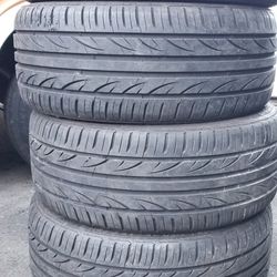 Vendo 4 Llantas Usadas 245 45 18 Par Y Par