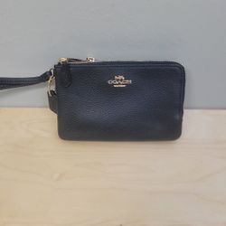 Coach Double Zip Wallet 