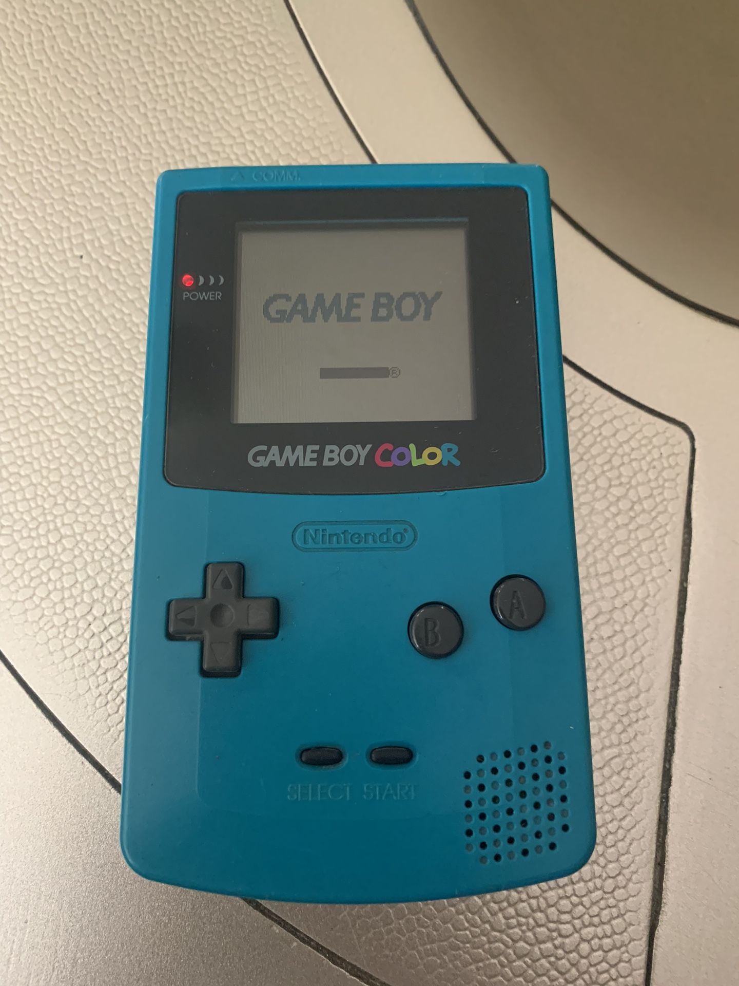 Blue Nintendo Gameboy Color (No Sound) Tested