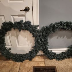 Xmas large wreaths $10 for one or $15 for 2