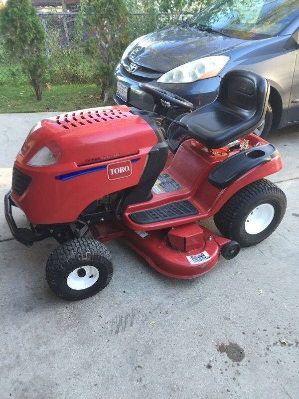 Riding mower toro LX465 20hp 46" work good 118 hours