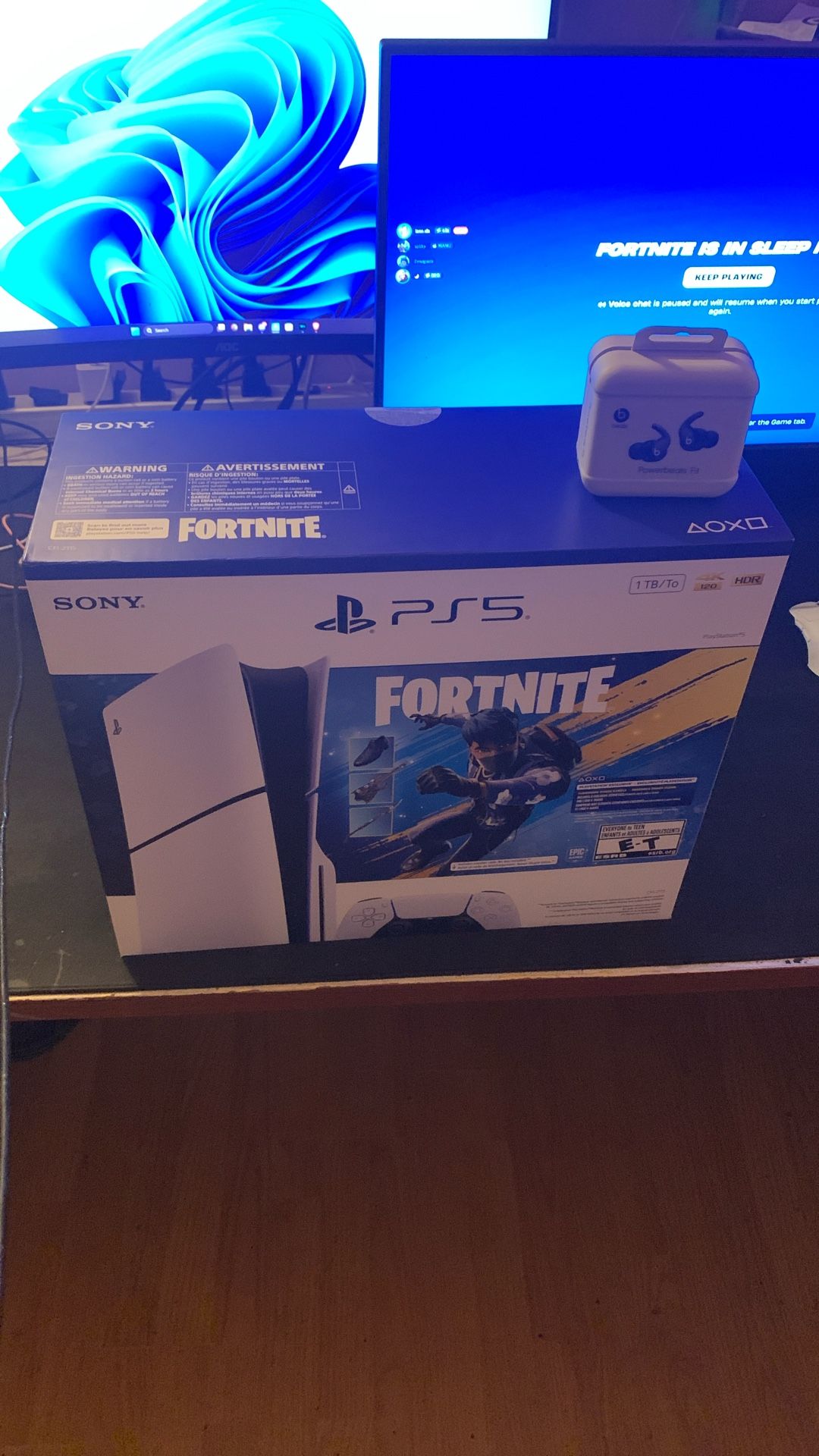 Ps5 Brand New From Target If You come today or tomorrow, you can have the power beats earbuds for free