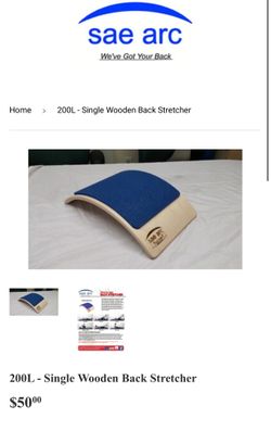 New - Single Wood Back Stretcher