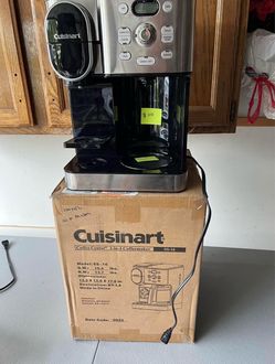 Cuisinart 2 in 1 coffee maker