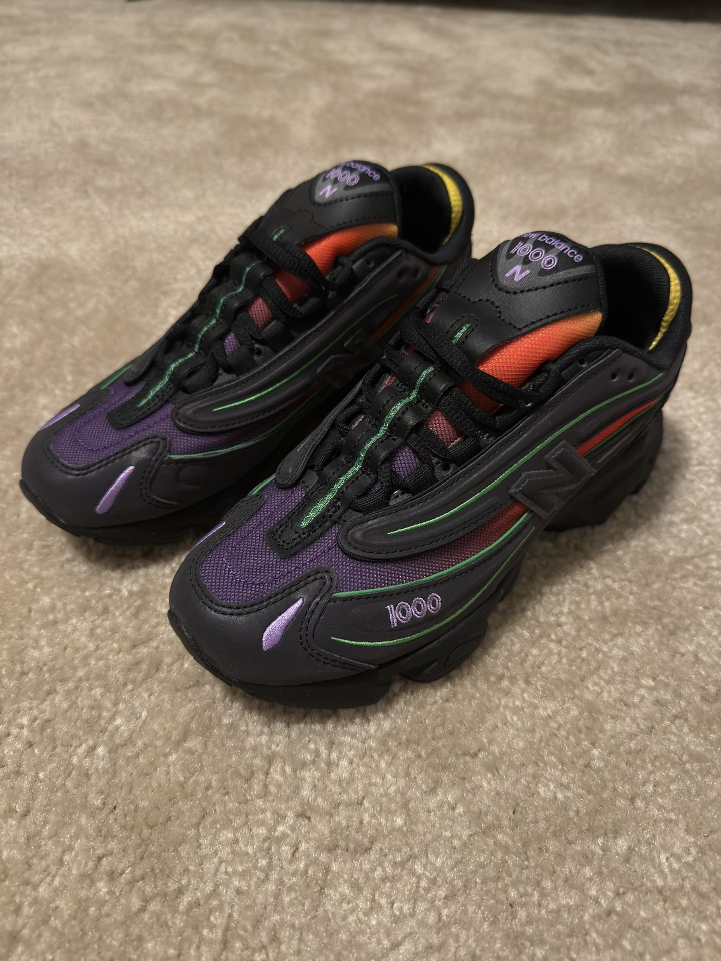 New Balance 1000 “Reflective Pack-Black Honeycomb “ Size 5