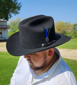 Tejana 100X Diamante Negra Estilo Sinaloa $139.99