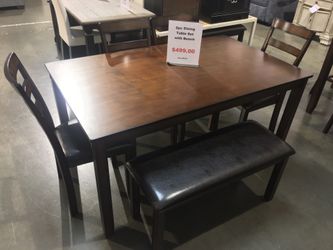 6Pc Table Set Sale
