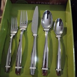 20 Piece  Dash Of That  Flatware Set Derby