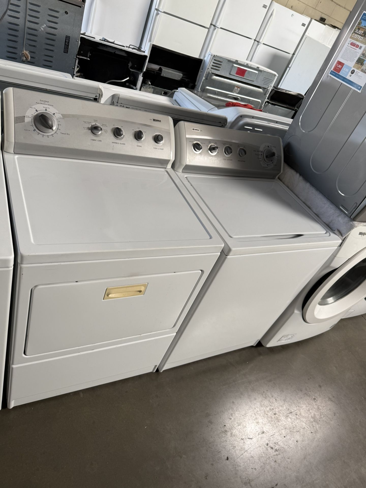 Washer And Dryer Set