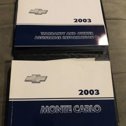 2003 Chevrolet Monte Carlo