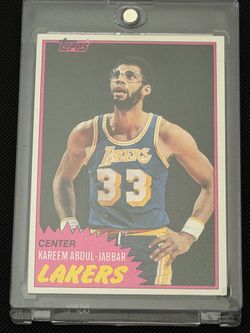 Kareem Abdul Jabar 1981-82