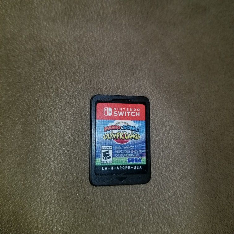 Mario Sonic Olympics Nintendo Switch