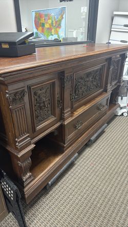 Antique TV stand