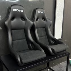 Recaro Pole Position ABE Leather Vinyl Suede